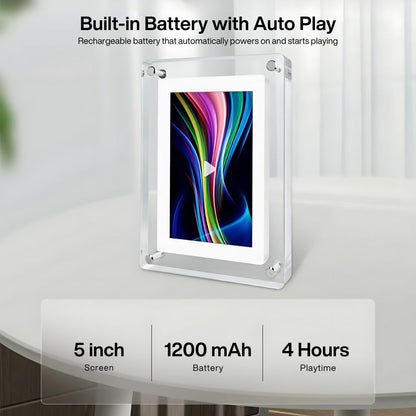 Digital Photo Frame - HD, Motion Sensor | Cherished Memories