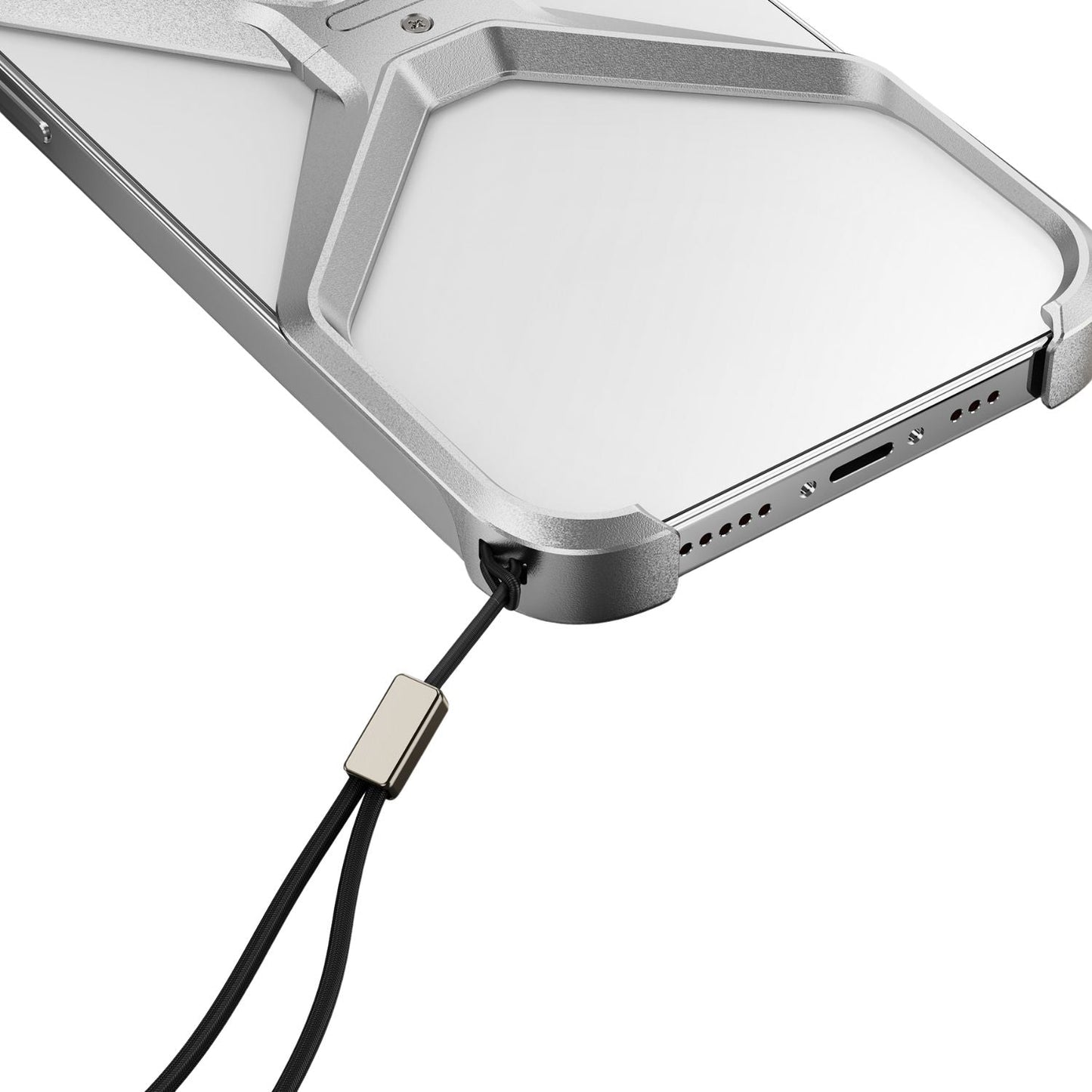 iPhone 16 Pro Max Case - Slim, Silver | Protection