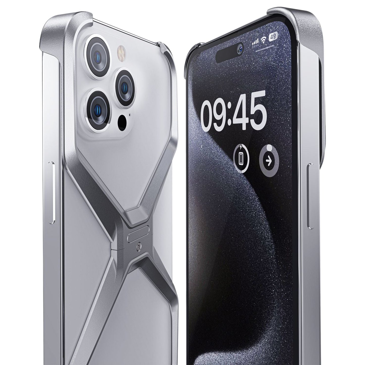 iPhone 16 Pro Max Case Silver - Slim, Lightweight | Protection