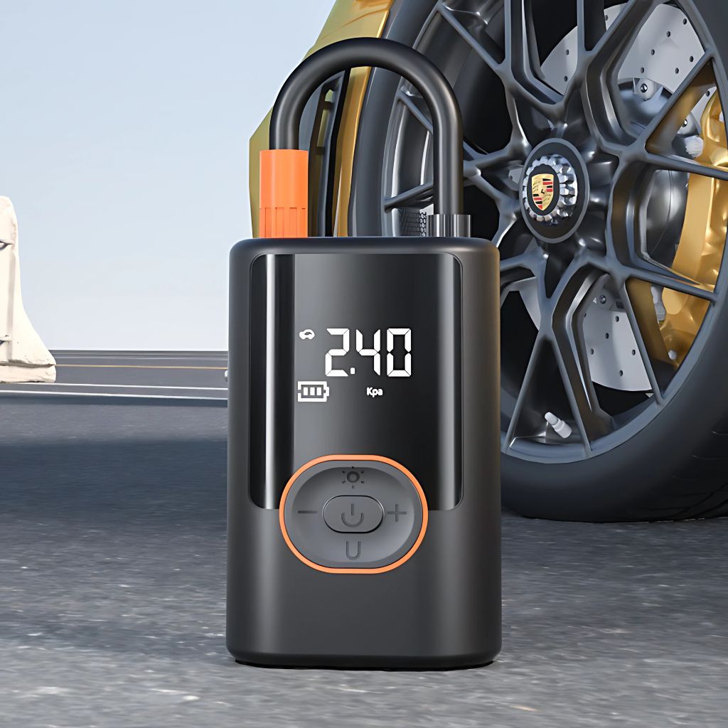 Portable Tire Inflator - 150 PSI, LED | Roadside Safety