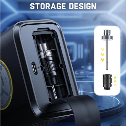 Portable Tire Inflator - 150 PSI, Auto Shut-Off | Road Confidence