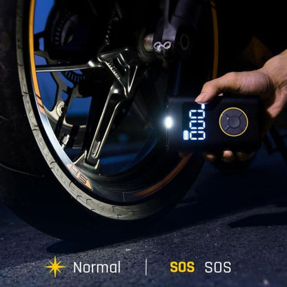 Portable Tire Inflator - 150 PSI, LED | Roadside Safety