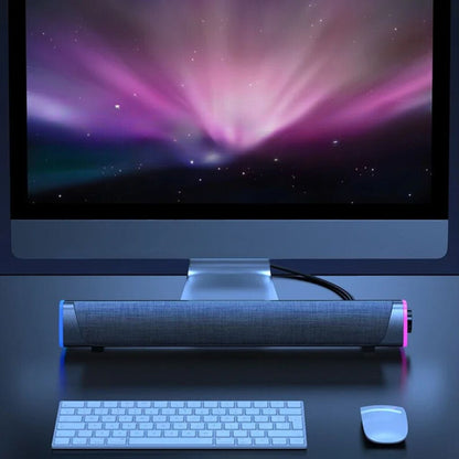 Gaming Soundbar - LED, USB | Immersive Sound