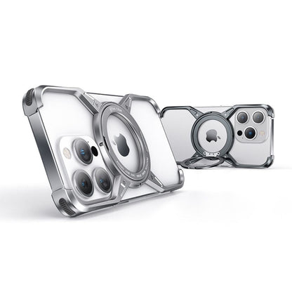 iPhone 16 Pro Max Case - Silver Magnetic | Protection