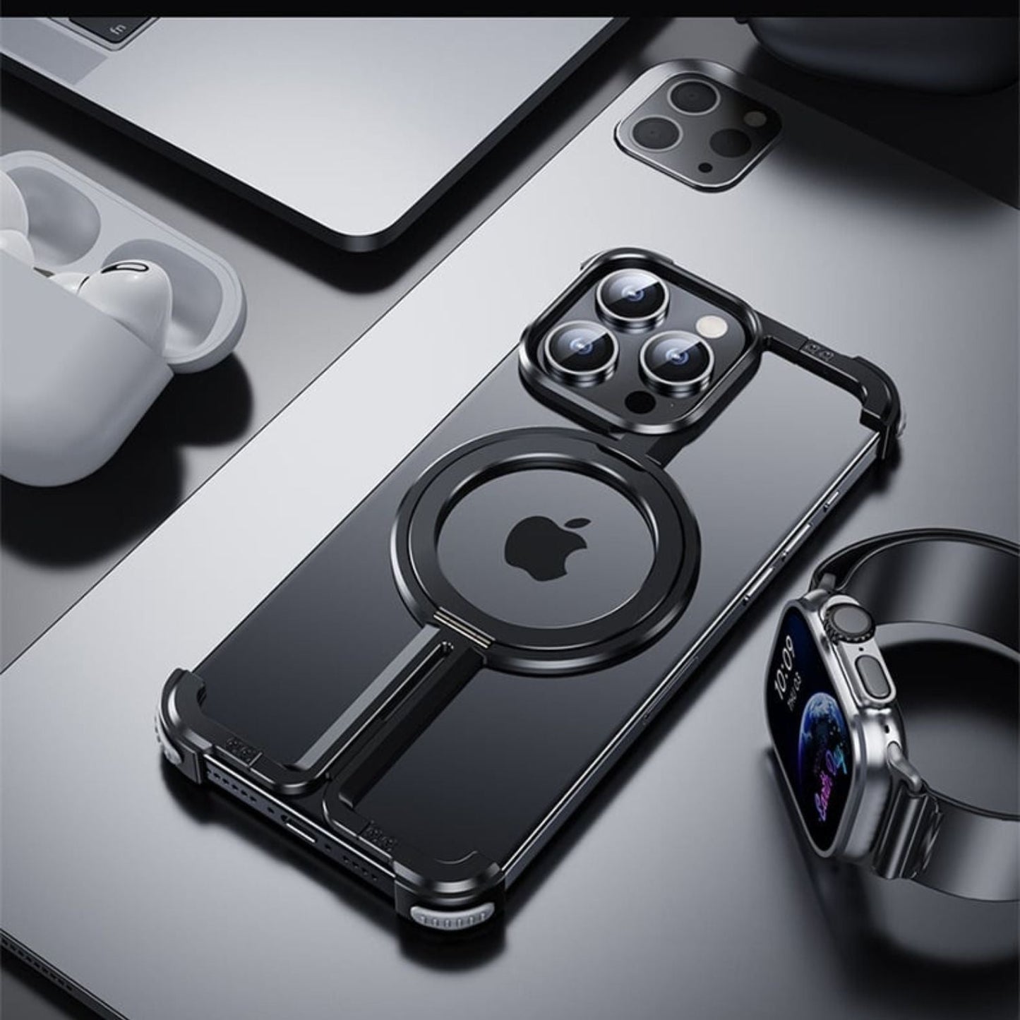iPhone 15 Pro Max Case - Magnetic, Slim Black | Protection