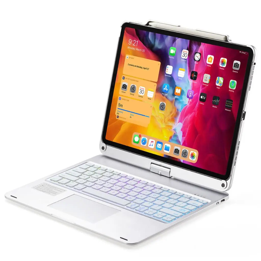 iPad Pro 13 inch case with keyboard - Backlit, Trackpad | Productivity