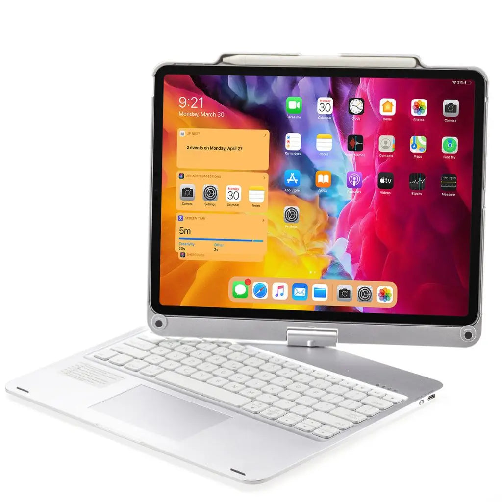 iPad Pro 13 inch case with keyboard - Backlit, Trackpad | Productivity