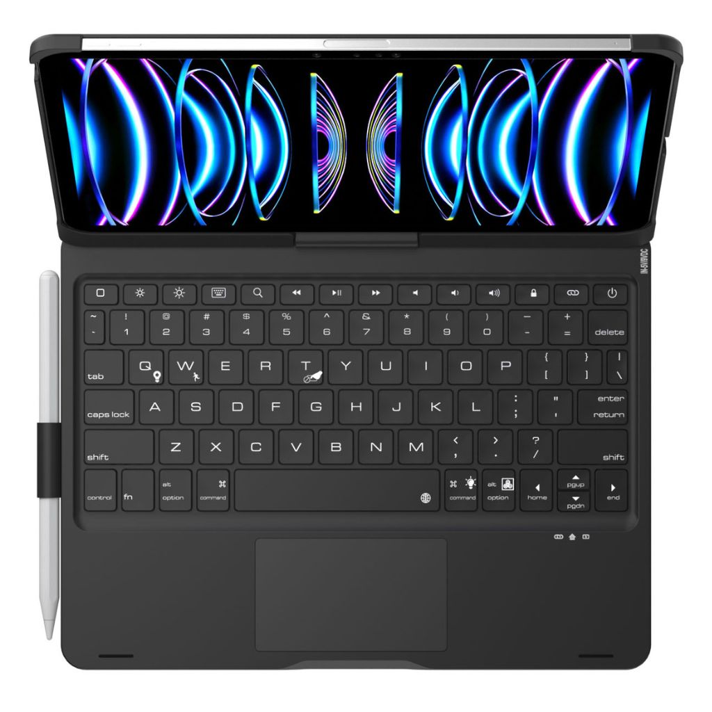 iPad Pro 13 inch case with keyboard - Backlit, Trackpad | Productivity