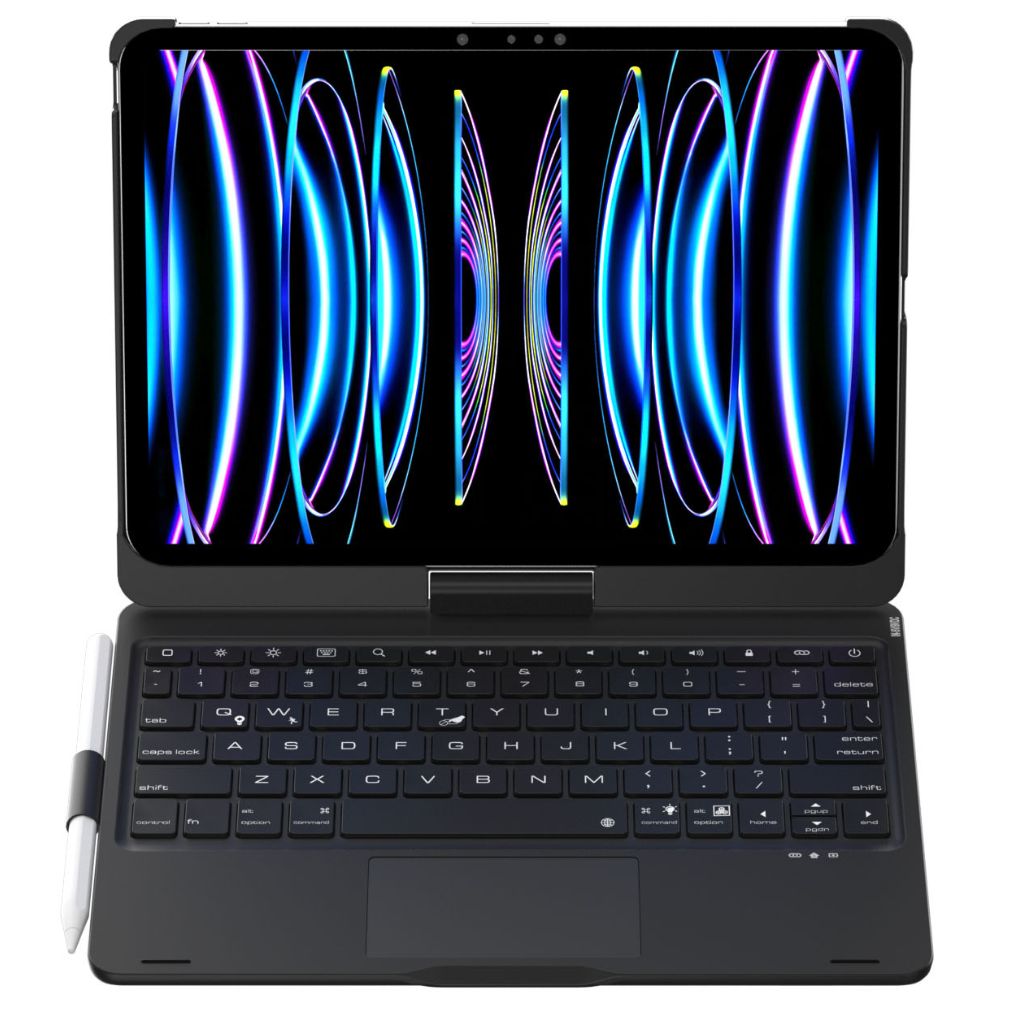 iPad Pro 13 inch case with keyboard - Backlit, Trackpad | Productivity