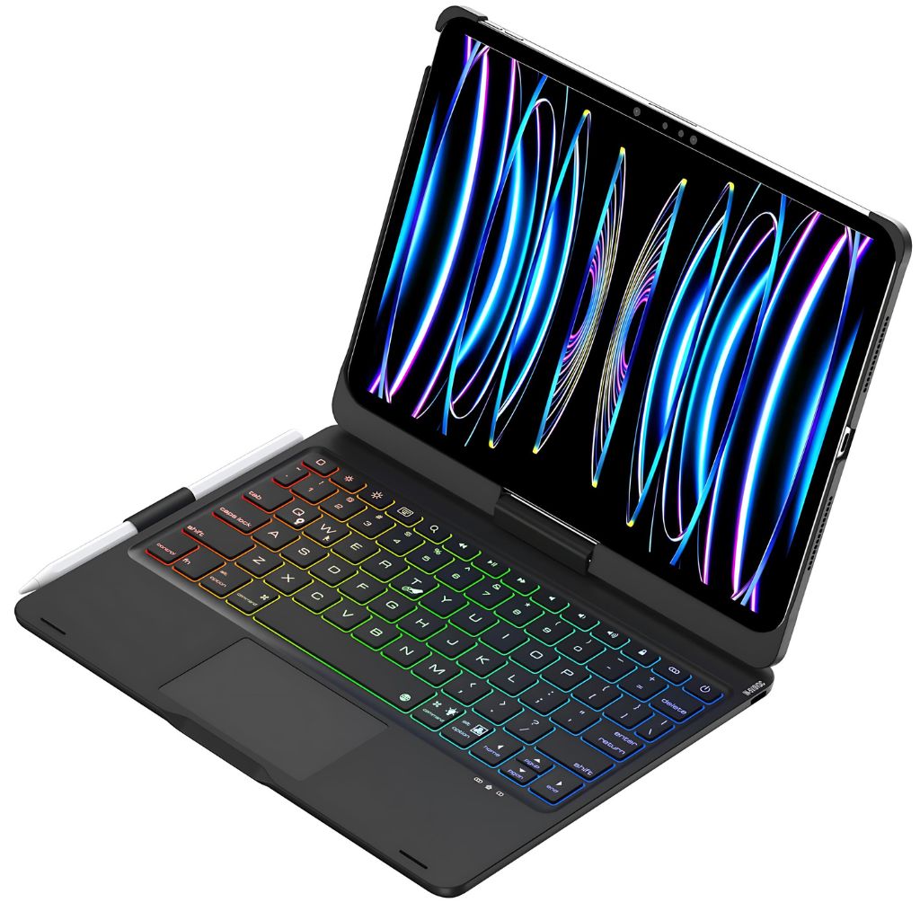 iPad Pro 13 inch case with keyboard - Backlit, Trackpad | Productivity