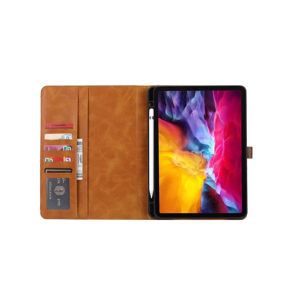 Leather iPad Folio - iPad Air 11" 2024, Vegan Leather | Protection
