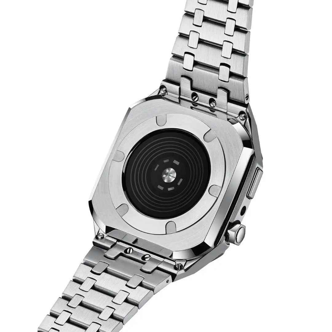 Silver Apple Watch Case - Stainless Steel 45mm | Style