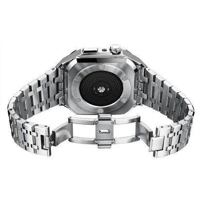 Silver Apple Watch Case - Stainless Steel 45mm | Style