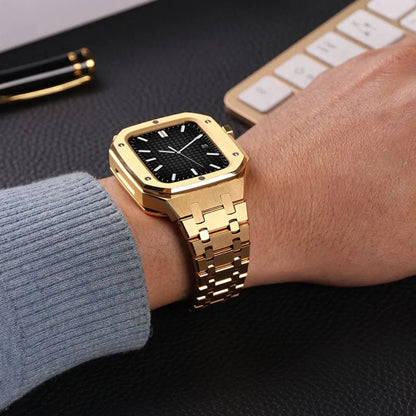 Silver Apple Watch Case - Stainless Steel 45mm | Style