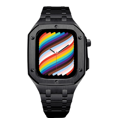 Silver Apple Watch Case - Stainless Steel 45mm | Style