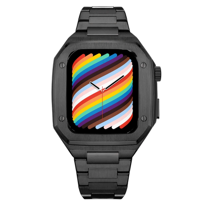 Silver Apple Watch Case - Stainless Steel 45mm | Style