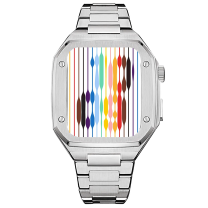 Silver Apple Watch Case - Stainless Steel 45mm | Style