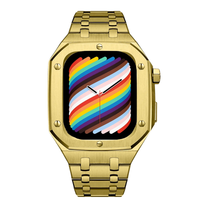 Silver Apple Watch Case - Stainless Steel 45mm | Style