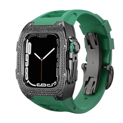 Luxury Apple Watch Case - Titanium Rose | Elegant