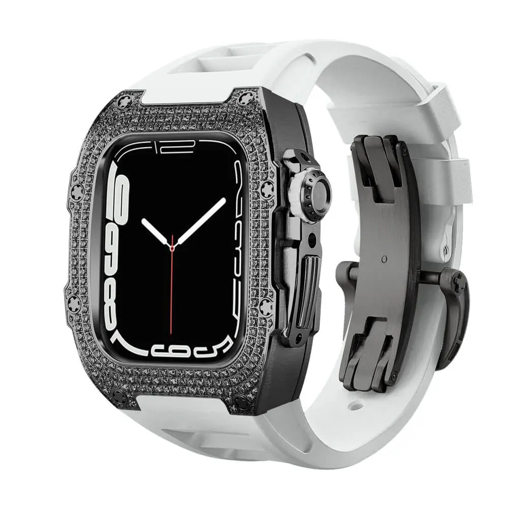 Luxury Apple Watch Case - Titanium Rose | Elegant