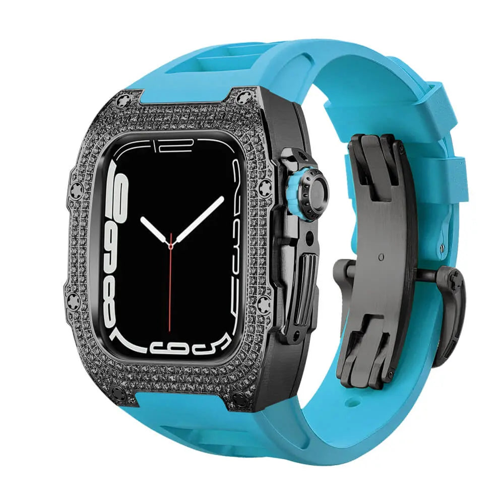 Luxury Apple Watch Case - Titanium Rose | Elegant