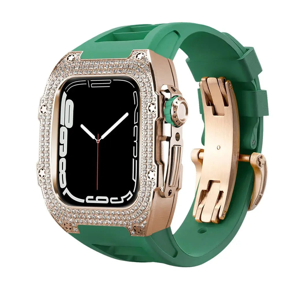 Luxury Apple Watch Case - Titanium Silicone | Style
