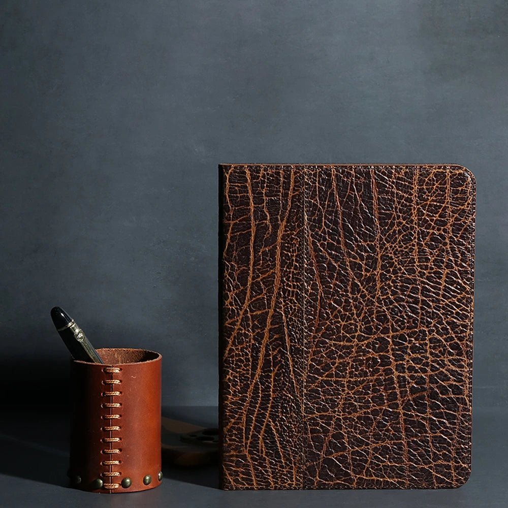 Luxury Leather iPad Air 11 Case - Multi-Angle Stand | Protection