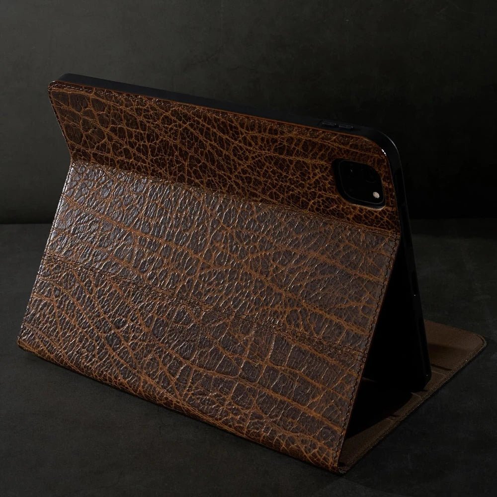 Luxury Leather iPad Air 11 Case - Multi-Angle Stand | Protection