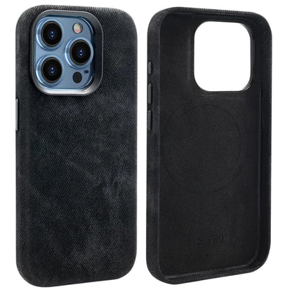 iPhone 15 Pro Max Alcantara Case - MagSafe, Luxurious | Protection