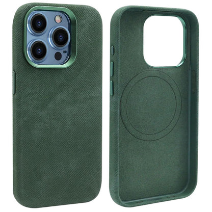 iPhone 15 Pro Max Alcantara Case - MagSafe, Luxurious | Protection