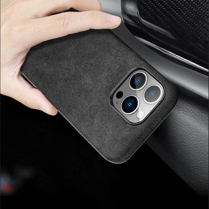 iPhone 15 Pro Max Alcantara Case - MagSafe, Luxurious | Protection