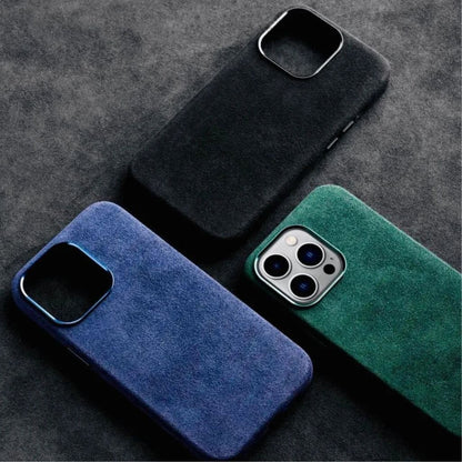 iPhone 15 Pro Max Alcantara Case - MagSafe, Luxurious | Protection