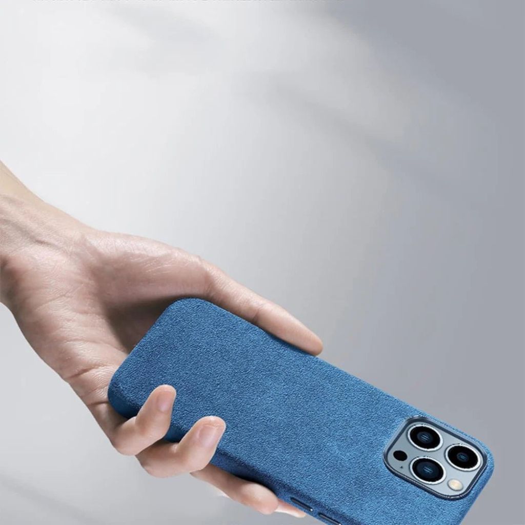 iPhone 15 Pro Max Alcantara Case - MagSafe, Luxurious | Protection