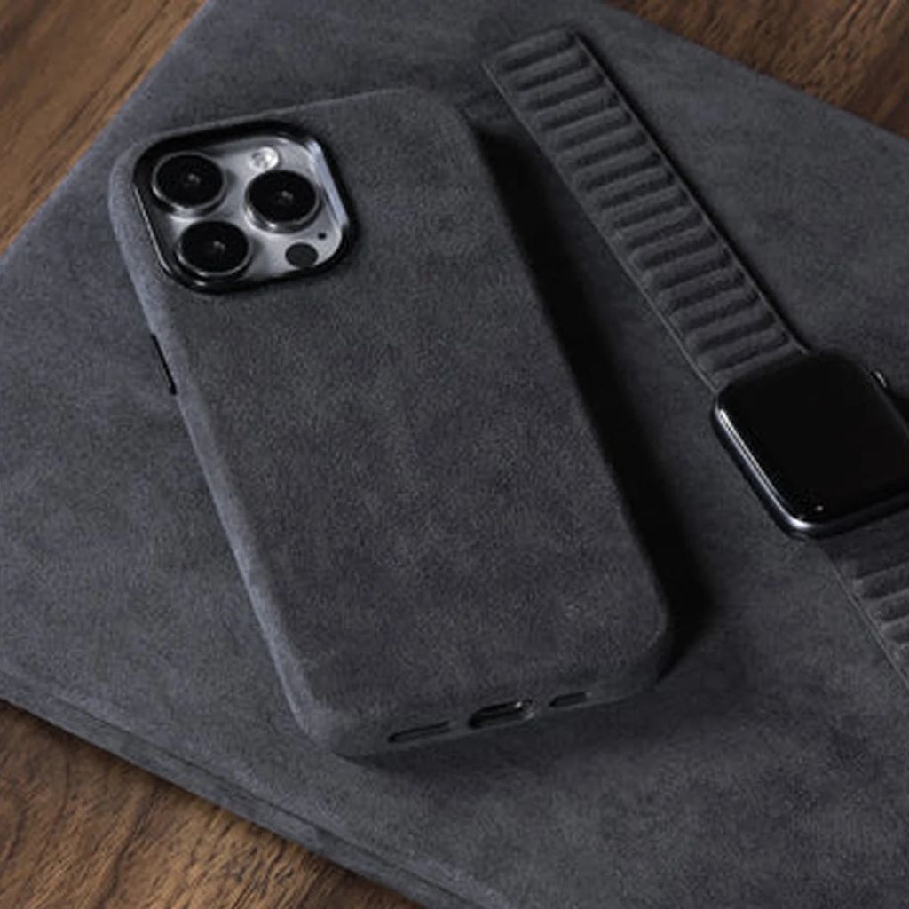 iPhone 15 Pro Max Alcantara Case - MagSafe, Luxurious | Protection