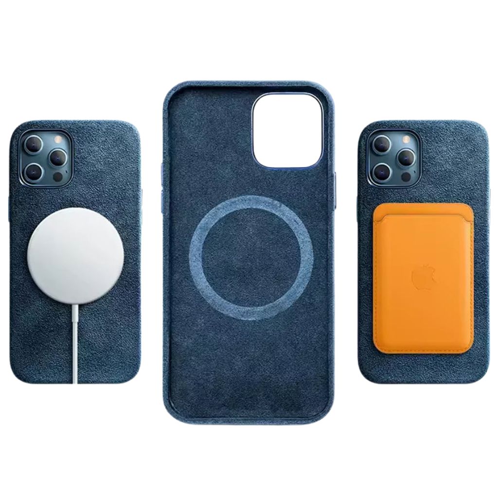 iPhone 15 Pro Max Alcantara Case - MagSafe, Luxurious | Protection