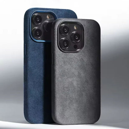 iPhone 15 Pro Max Alcantara Case - MagSafe, Luxurious | Protection
