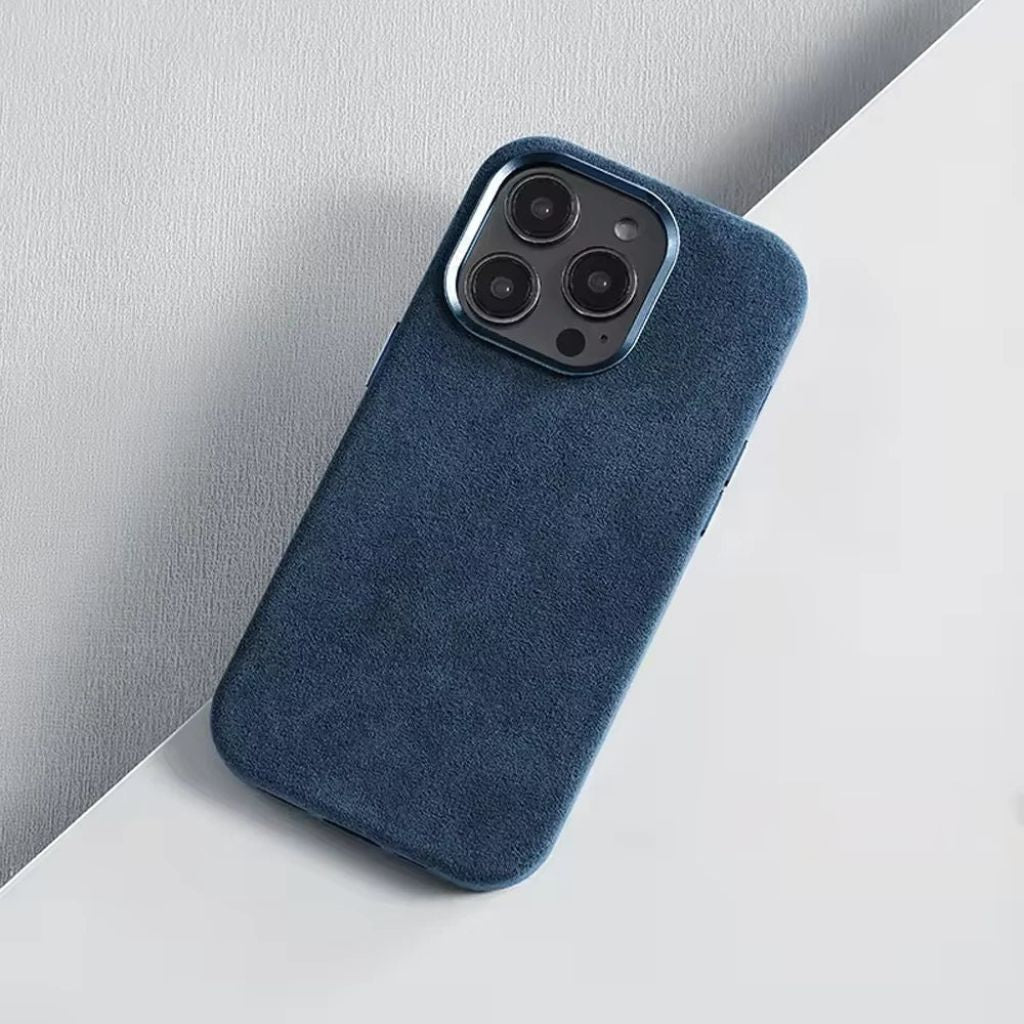 iPhone 15 Pro Max Alcantara Case - MagSafe, Luxurious | Protection
