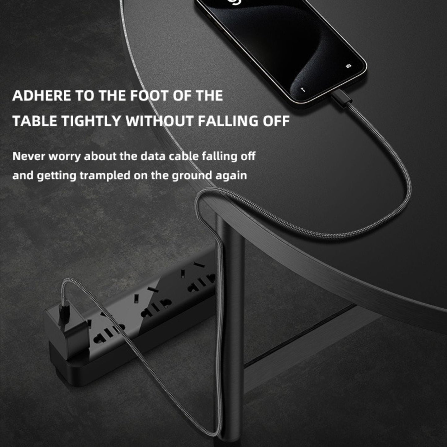 Magnetic USB C Cable - 100W Fast Charge | Tidy Workspace