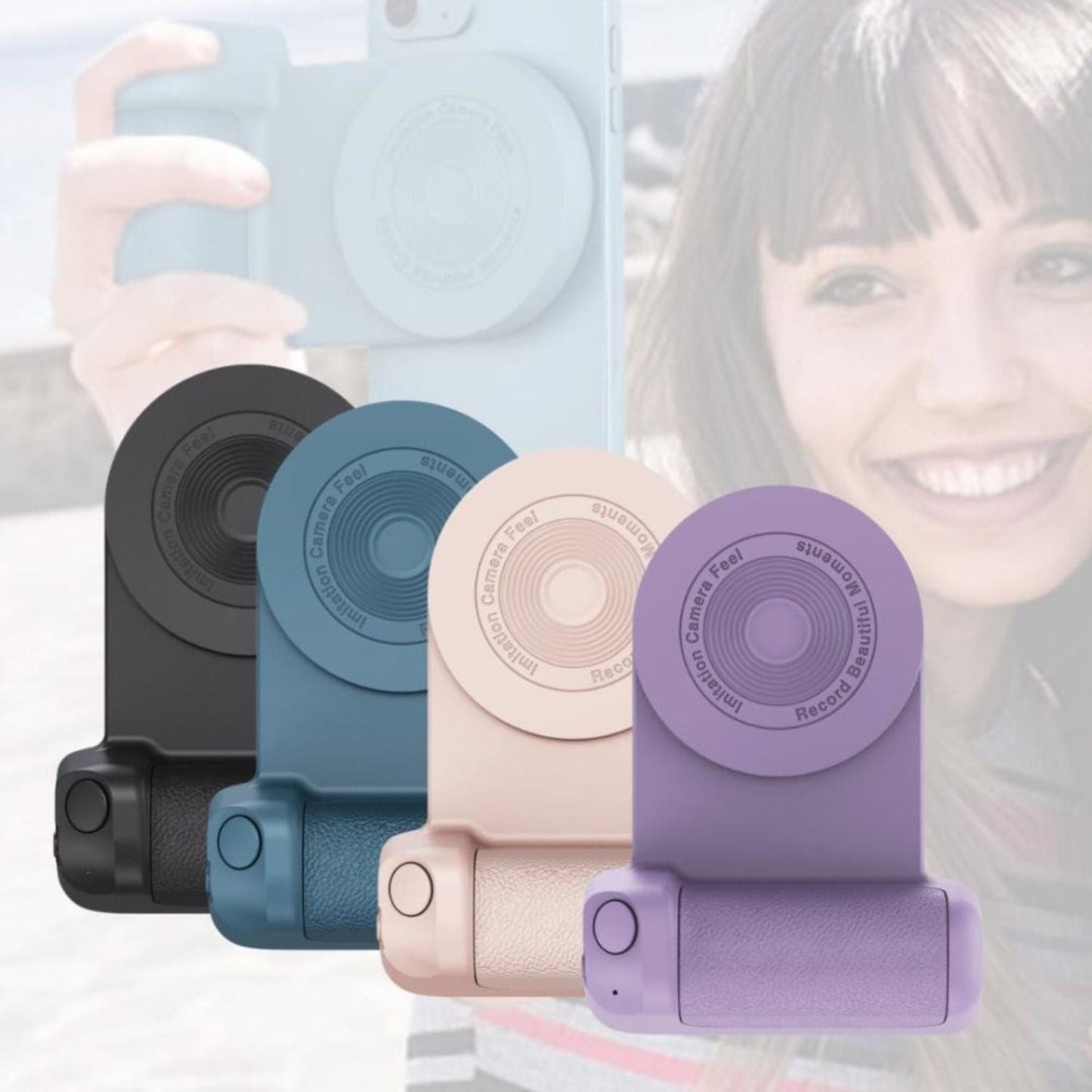 MagSafe Camera Grip - Wireless Charging, Purple | Stability