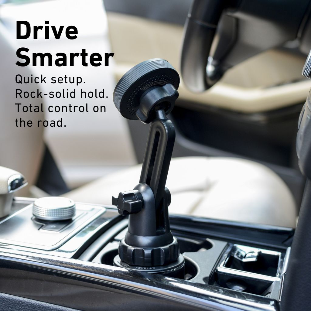 MagSafe Car Mount - Magnetic Cup Holder | Hands-Free