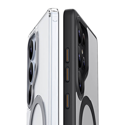 Samsung S25 Magnetic Case - Clear Kickstand | Hands-Free