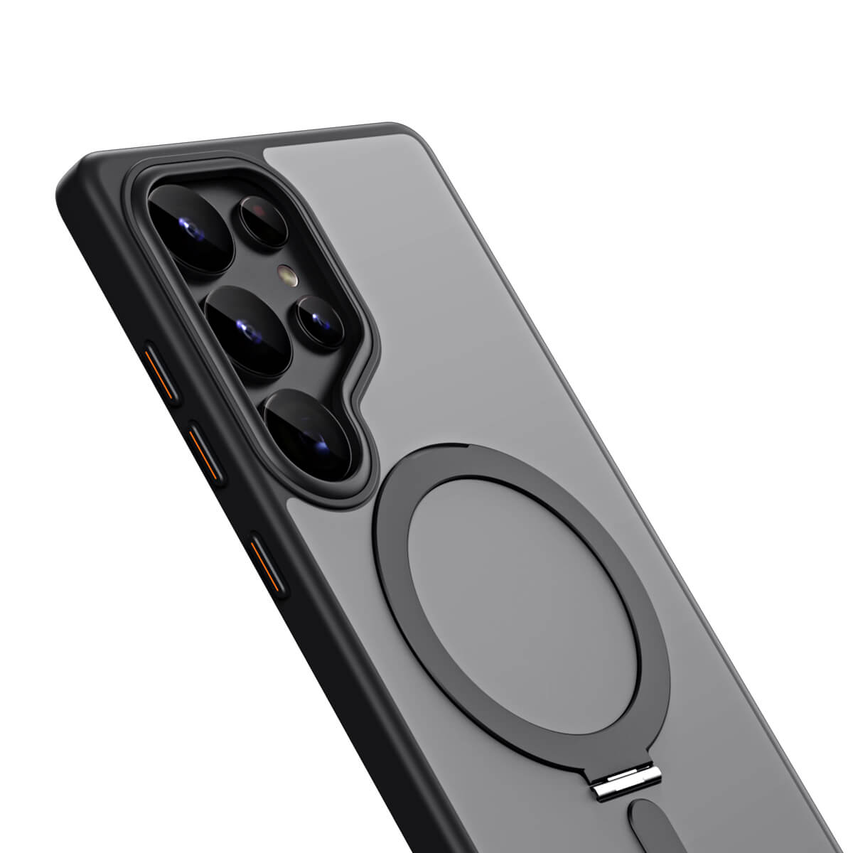 Samsung S25 Magnetic Case - Clear Kickstand | Hands-Free