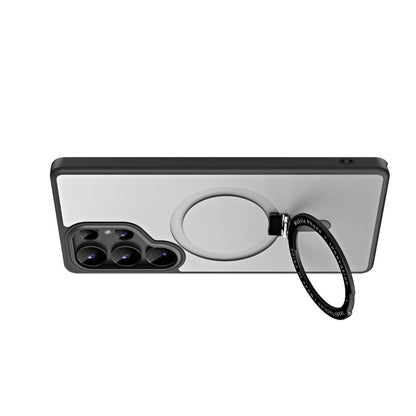Samsung S25 Magnetic Kickstand Case - Clear, Slim | Hands-Free