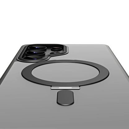 Samsung S25 Magnetic Kickstand Case - Clear, Slim | Hands-Free