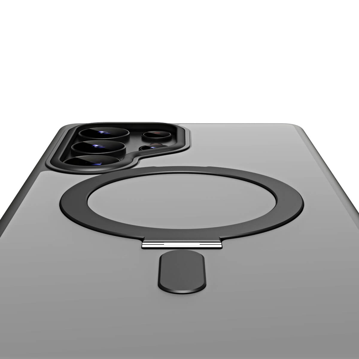 Samsung S25 Magnetic Case - Clear Kickstand | Hands-Free