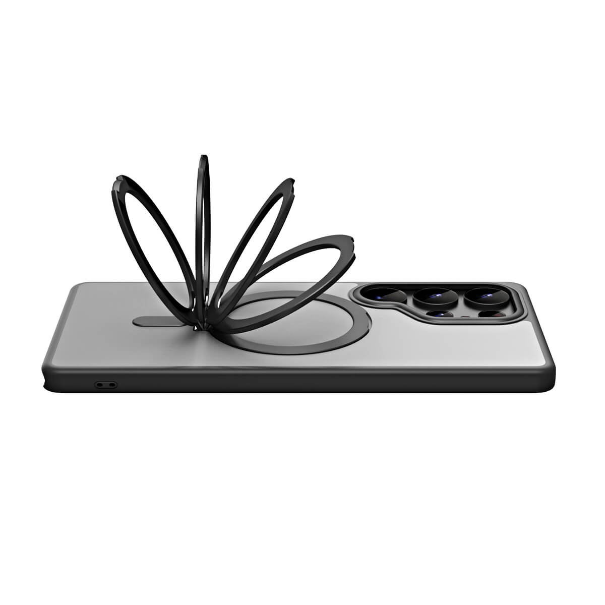 Samsung S25 Magnetic Case - Clear Kickstand | Hands-Free