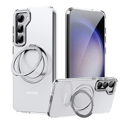 Samsung S25 Magnetic Case - Clear Kickstand | Hands-Free