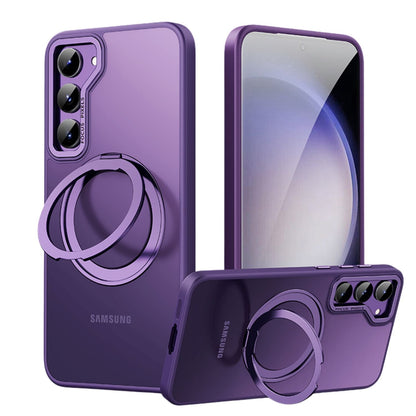 Samsung S25 Magnetic Case - Clear Kickstand | Hands-Free