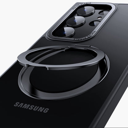 Samsung S25 Magnetic Kickstand Case - Clear, Slim | Hands-Free