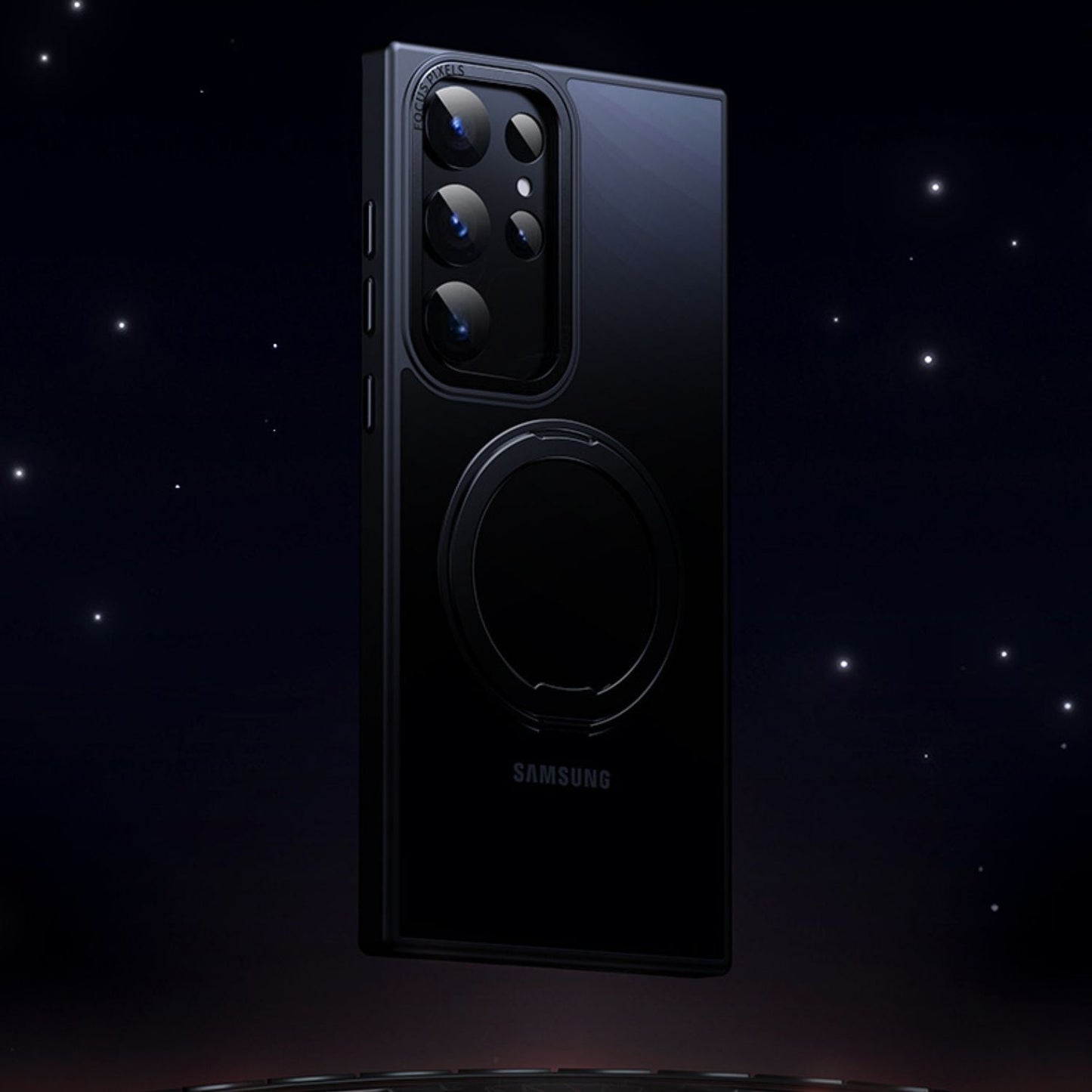 Samsung S25 Magnetic Case - Clear Kickstand | Hands-Free